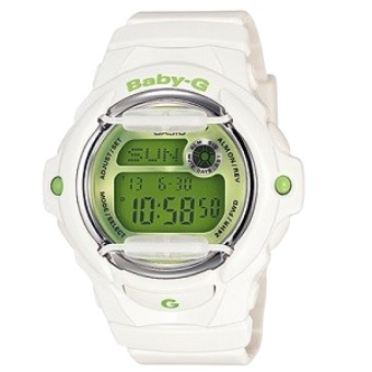Casio Baby-G Men's White Resin Strap Watch BG-169R-7C