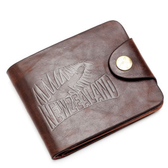 BRIGGS Vintage Men Short Wallet W-1445 (Brown) - Intl