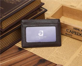 Fashion Brand Men's Genuine Leather Multi-card-bit Dollars Multi-function Wallet - intl