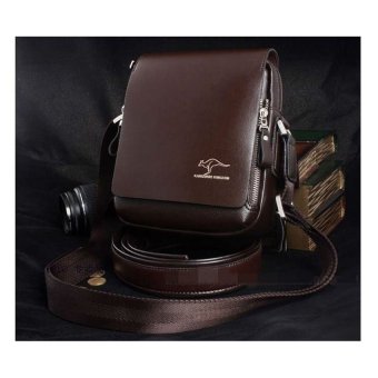 TP New Collection 2016 Fashion Brand Leather Men Shoulder Bag, Highquality Brand New, Authentic Kangaroo Bags, Men's Business Bag - intl