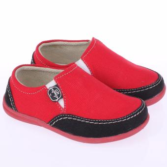 Catenzo Sepatu Slip-On Anak Laki-laki - Merah