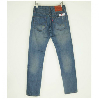 QQ Men's Haren casual jeans Blue - intl