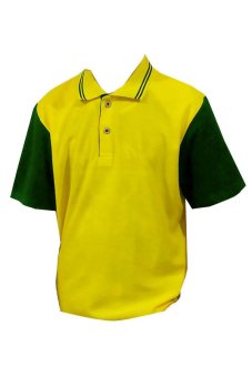 All Sport Kaos Polos Kerah PoloShirt Lengan Pendek PSPE 02.01 K 00.02 - Kuning-Hijau