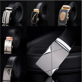 Low Price 2016 Hot Fashion Brand Men Waist Belt Genuine Leather Belts for men Brand Cool Belt - intl