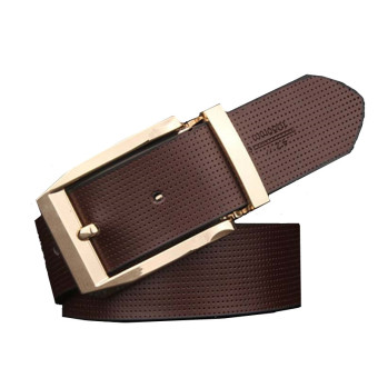 New Style Man's Business Belt Genuine Cowhide Leather Crocodile Grain Waisebelt MBT1601-7 - Intl