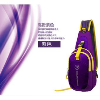 Super Light Chest Bag Female Outdoor Travel Sports Leisure Shoulder Oblique Male Pockets Multifunctional Riding Backpack - intl