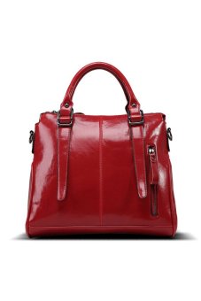 European and American Style Fashion Top-Handle Bag-1001- Red - intl