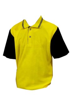 All Sport Kaos Polos Kerah PoloShirt Lengan Pendek PSPE 02.01 K 06.00 - Kuning-hitam