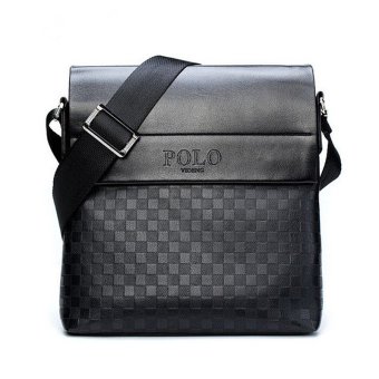 HORYEER sacoche homme special offer leather messenger bag fashion men business crossbody bag brand POLO Shoulder Bag briefcase