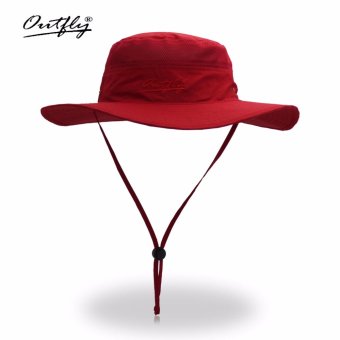 Bucket Hats Wide Brim For Men Women Fishing Camping Hunting Camouflage Hats Cap Outdoor Sun Hat Cap - intl