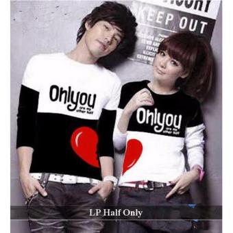 Distributor Baju Couple - Kaos Couple Online - Baju Couple Lp Half Only