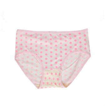 EELIC 209 Celana Dalam Wanita warna Pink, Motif Polkadot