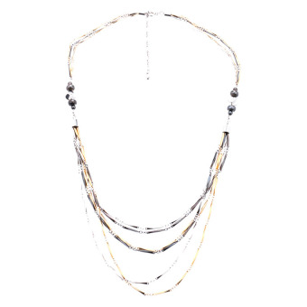 1901 Jewelry Twinkle Necklace - Kalung Wanita - Gold-Silver