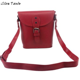 Bags Handbags Women Famous Brands Solid Color Buckle Shoulder BagsHandbag Sac A Main #2805 - intl