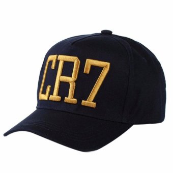 TidePioneer Newest Style Cristiano Ronaldo Cr7 Hats Baseball Caps Hip Hopcaps Sports Snapback Football Hats For Chic Style Navy - intl