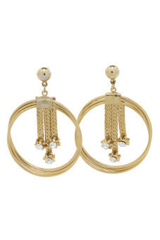 1901 Jewelry Circle Earring 770 - Giwang Wanita - Gold