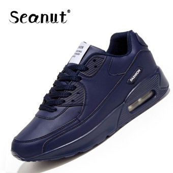 Seanut Woman Sports Shoes Microfiber Uppers Casual Shoes Sneakers (Blue)