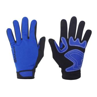 Men Solidify Full Multifunction Gloves Full Finger Blue