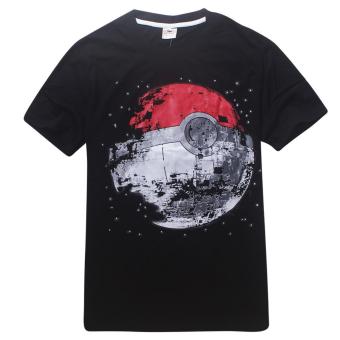 'Kisnow Men'' Poke Ball Cotton T-shirts(Color:as Main Pic) - intl'