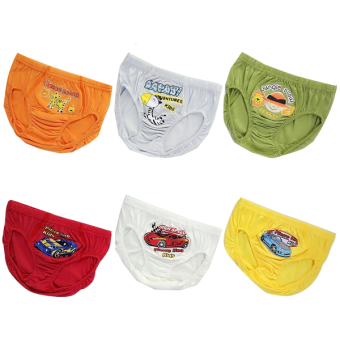 Pierre Uno Kids - Value Pack - Celana Dalam Anak Laki-laki - Safari & Race Car - 6 Pcs