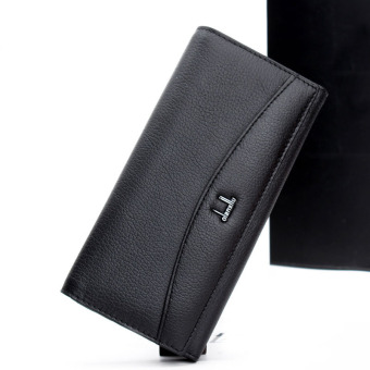 Women Wallet Brand Design Genuine Leather Black Color - Intl