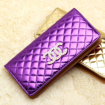 Women Wallet Brand Design PU Purple Color - Intl