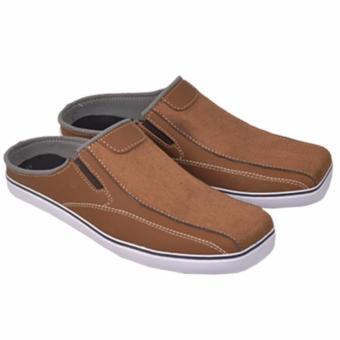 Sandal Sepatu Pria Casual Santai / Sandal Bustong Laki/Cowok Ori jv.