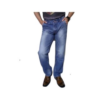 New Lion's (Sebelumnya New Lois) Celana Panjang Jeans Pria Impor (Blue)