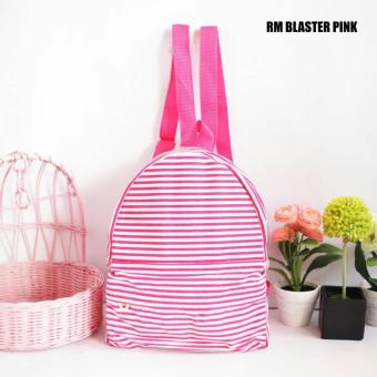 EL Piaza Mini Ransel Backpacks Kanvas Tas Ransel Motif / Sling Bag / Tas Slempang - Motif Blaster Pink