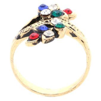 1901 Jewelry Comet Ring - Cincin Wanita - Colorful