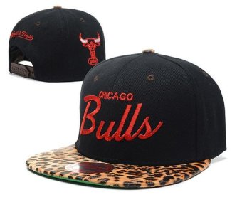 Women's Sports Caps Fashion Snapback Hats Basketball NBA Chicago Bulls Men's Hip Hop Simple Cool Casual Sunscreen Sports Black - intl