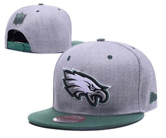 Philadelphia Eagles Men's Sports Caps NFL Women's Snapback Hats Fashion Cap Beat-Boy Fashionable Outdoor Beat-Boy Ladies Grey - intl