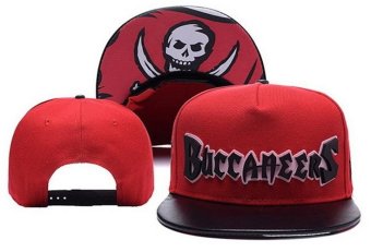 NFL Men's Fashion Sports Snapback Women's Caps Hats Football Tampa Bay Buccaneers Sports Embroidery Sunscreen All Code Hat Fashionable Red - intl