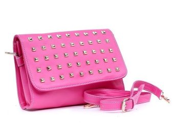 Garucci TFR 0773 Tas Hand Bag/Selempang Wanita - Sintetis - Cantik (Pink)