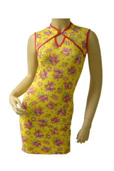 Miss Scarlet Dress Wanita BME-15181 Kuning