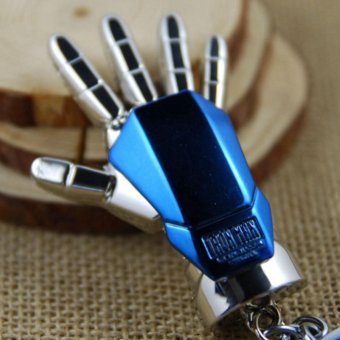 1pcs Movie Key Chain Iron Man Energy Hand Keychain Men Gift Key Chain Key Holder - intl