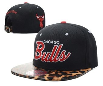 Women's Basketball Men's Sports Caps Hats Chicago Bulls NBA Fashion Snapback 2017 Cool Exquisite Summer Outdoor Sports Black - intl