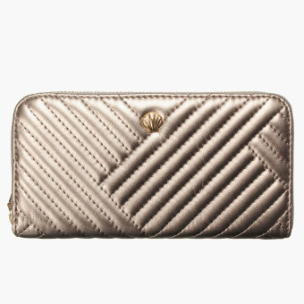 Baru Fashion untuk wanita dompet panjang untuk wanita wadah dompet tas untuk wanita Sliver - Internasional