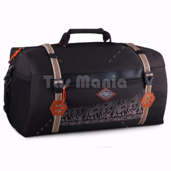 Gear Bag Excalibur Crossover Travel Bag – Duffle Bag – Tas Pakaian Multi Fungsi – Tas Jinjing dan Tas Selempang Authentic Edition – Black