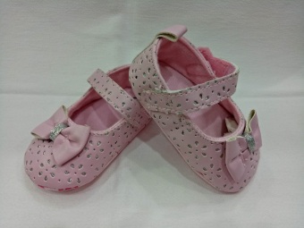 Sepatu Baby Prewalker Pink