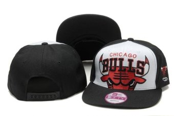Snapback Basketball Hats Women's Chicago Bulls Sports Caps Fashion Men's NBA Simple New Style Bone Beat-Boy Exquisite Casual Black - intl