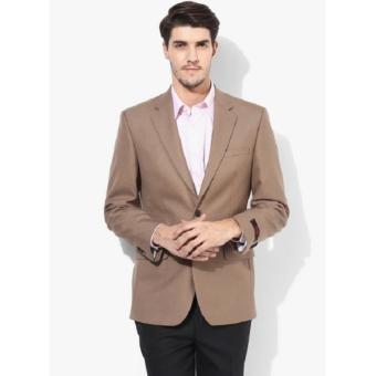 Jas Pria formal branded double button-Brown
