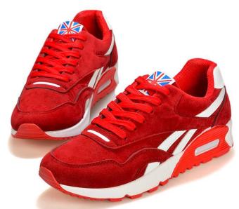 China OEM new and fashion men sports shoes hot sell sneakers -red - intl