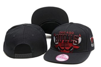 Women's Snapback Caps Chicago Bulls Men's Basketball Sports Hats NBA Fashion New Style Sun Boys Exquisite Hip Hop Bboy Black - intl