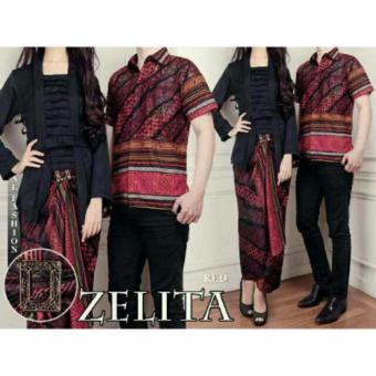 Batik Couple Ez Zelita - Red