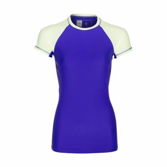 Active & Co. Short Sleeve Rash Vest [Purple]