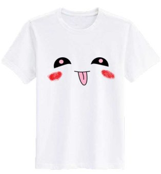 Sz Graphics T Shirt Wanita/Kaos Wanita Laught/T Shirt Fashion/Kaos Wanita - Putih