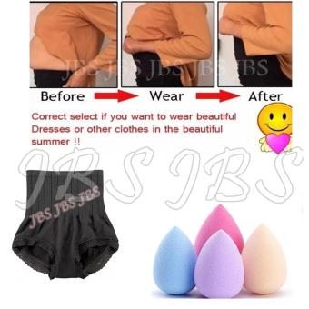 JBS Slim Pant Celana Korset - Munafie Celana Pelangsing Tubuh (All Size ) - Hitam - Spon Make Up - Spon Beauty Blender Random