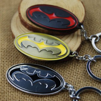 3pcs Movie Key Chain Batman Keychain Men Gift Key Chain Key Holder - intl