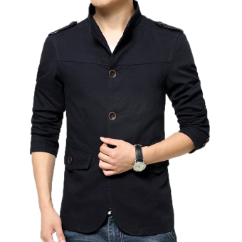 Jaket Pria - Jas Pria Exclusive Shirt Style Design - Hitam